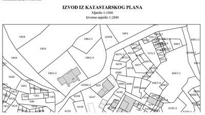 Općina Podgora | JAVNI POZIV ZA PODNOŠENJE PONUDA ZA KUPNJU NEKRETNINE OZNAČENE KAO ČEST. ZEM. 6241, K.O. PODGORA